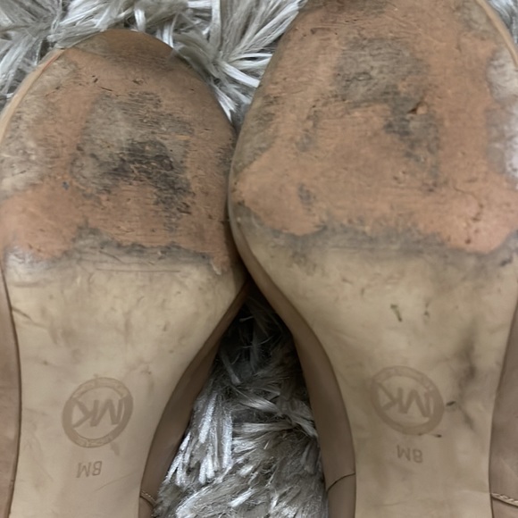 MichaelKors Camel Mules Open Tow Preloved! 8m - Picture 11 of 11